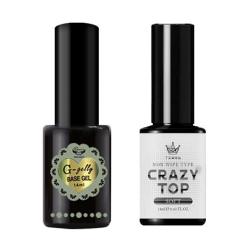 그라시아 지젤리베이스_14ml + 소프트탑젤_14ml _1세트, 지젤리베이스 14ml+소프트 탑젤 14ml, 1개