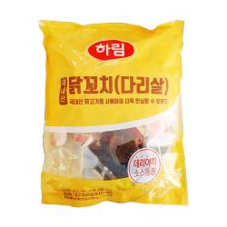 [퀴클리몰] 하림 국내산 닭꼬치 (다리살) 1kg (데리야끼소스동봉), 1개