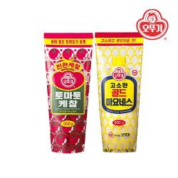 오뚜기 [오뚜기] 토마토 케찹 500g+골드 마요네스 500g