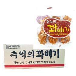 추억의 꽈배기 80g-25봉(1박스) 에코푸드 꽈배기과자, 25개입, 80g