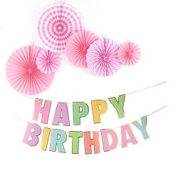 파티쇼 마카롱 생일파티 팬세트 환타스틱핑크 패키지