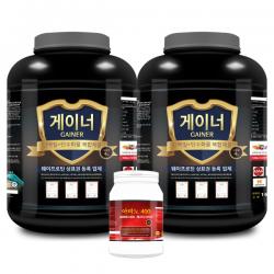 웨이테크 게이너 단백질 보충제 복합형 벌크업 헬스보충제/사은품 증정 4kg 2개