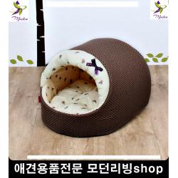 동굴베드 고양이휴식처 애견하우스 애완용쿠션 고양이하우스 애견침대, 소