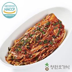 청원김치 청원 포기김치 국산 Haccp 인증 시원하고 깊은맛 10kg 1개