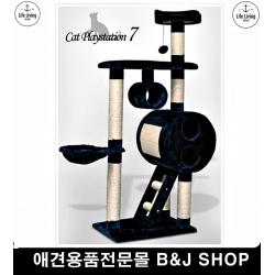 반려묘놀이터 캣타워 고양이휴식처 켓타워 고양이스크래처 캣선반, 1개