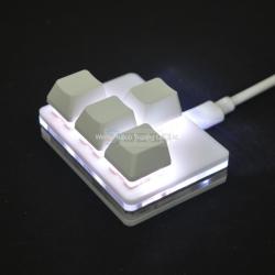 미니 기계식 키보드 4키 WASD usb 유선 방향키키패드 방향키키보드 미니 게이밍 다용도, 직접설정 문의주세요, 한개옵션1, 한개옵션2