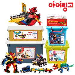 아이링고 BEST 5 지니어스 뉴플라잉 트랜스포머 더배틀 3D입체 관절 블럭 장난감, 선택04-더배틀 455pcs