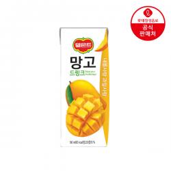 델몬트 망고 드링크190ml, 190ml, 48개입