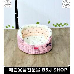 꿀잠베드 강아지집 고양이휴식처 샴 펫방석 새끼강아지집 펫쿠션, 소