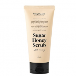 브링오가닉 슈가 허니 바디 스크럽, 150ml, 3개