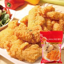 Cp스파이시 치킨 텐더 1kg 1p