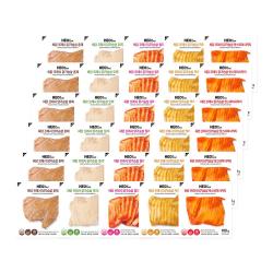 허닭 프레시 슬라이스 닭가슴살 100g 5종 30팩, 상세 설명 참조, 옵션:01.프레시 슬라이스 닭가슴살 5종 혼합 30팩