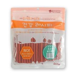 PET2020 뭐 먹일까 고민말고 소고기 단호박 2개 강아지저키, 1개