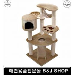 고양이휴식처 캣타워 스트레스해소 캣브릿지 고양이스래쳐하우스, 1개