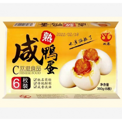 화한 중국식품 절임오리알 즉석 야단 중국오리알 중화요리 360g (60gx6개) 2박스세트, 360gx2박스