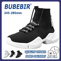 BUBEBIR® 새로운 남성용 새 운동화 러닝화 남성용 키가 큰 신발 커플 러닝화 트렌드 스니커즈 러닝화 두꺼운 밑창 남성용 캐주얼 신발 편안한 신발 체육관 경기장