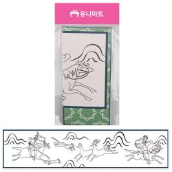 유니아트(DIY) 나만의 병풍만들기8폭(수렵도)(no.545)