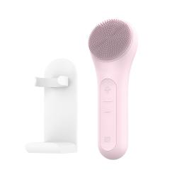 멜리언스 멀티 진동클렌저 실리콘 전동세안기 얼굴 온열 마사지기, ML-31, 베이비핑크