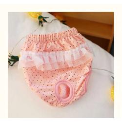 위파인더 강아지 생리바지 도그 월경바지 애완동물 생리대 이모 바지 테디보미 방범 위생바지, 그레이는 생리적 인 바지 별