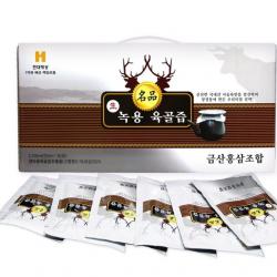명품 생녹용 육골즙 70mlX30포 부모님 효도선물 피로회복, 30포, 70ml