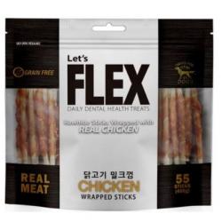 플렉스 반려견간식 밀크껌 400g, 오리고기맛, 1개