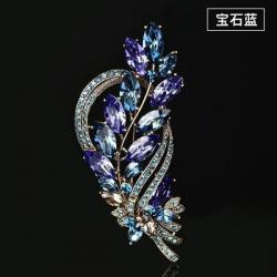 정장뱃지 여성 브로치 디자인 핀뱃지 옷핀 자개 고정 고급