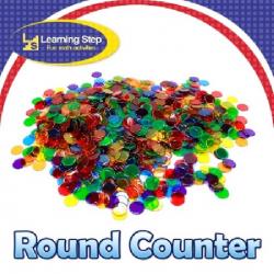 러닝스텝 러닝스텝*추천 투명수세기칩 6색혼합 약 250pcs 단일상품