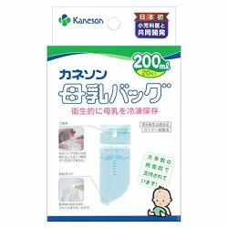 카네손 Kaneson 모유 가방 200ml 20장입 대다수의 병산원에서 가장 사랑받고 있다. 멸균 된 위생과 안심! カネソン Kaneson 母乳バッグ 200ml 20枚入 大多数の病