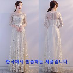 라온드레스 파티드레스 파티복 칵테일드레스 이브닝드레스 연주복 드레스 mj-350