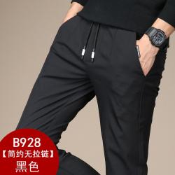 GB1004 남성 고무줄바지 슬랙스 면바지 끈있는바지 밴딩