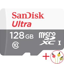 샌디스크 울트라 마이크로 Sd 스마트폰 외장메모리카드 Class10 Sdsquns + 사은품 128gb