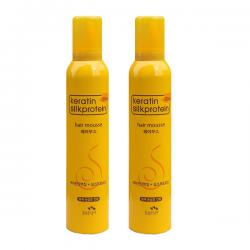 꽃을든남자 케라틴 실크프로테인 헤어무스, 2개, 300ml