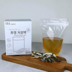 생활을그리다 냉동 겸용 스탠드 육수 저장팩 500ml 50매 X 2팩 총100매 1세트