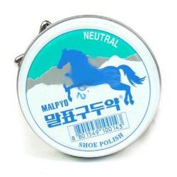 [C.S] 무색 말표 구두약 40g 바르는구두약 구두용품 슈케어 구두닦이 슈케어 구두약 구두관리용품 구두광약 구두관리약 바르는구두약 신발관리용품 구두광택제 간편한구두약, 단일상품(QXE1972)