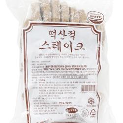 코봉이푸드 [식당 납품] 떡산적스테이크 1.5kg/맘모스 (1시전 주문 당일출고), 1개, 1.5kg