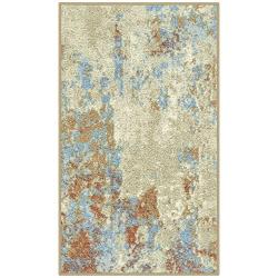Maples 러그 남서풍 돌 고민 된 추상 주방 깔개 비 스키드 억양 지역 바닥 매트 [Made in USA] 1'8 x 2'10 멀티 (1'8 x 2'10 Rug), 1'8 x 2'10, Rug