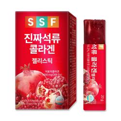순수식품 진짜 석류 저분자 콜라겐 젤리 스틱 20g 15개