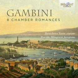 [핫트랙스] 8 CHAMBER ROMANCES/ BENEDETTA TORRE DAVIDE MINGOZZI [감비니: 실내 성악 피아노곡 - 베네데타 토레]