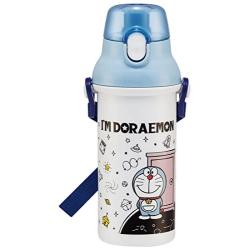 Skater 스케이터 어린이의 플라스틱 물병 480ml 항 대상자 나는 Doraemon Space Sanrio PSB5SANAG-A, 상품명참조, 1ml