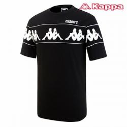 KAPPA 카파 빅 오미니 반팔 티셔츠 블랙