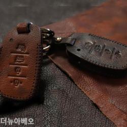 NHPMART◎더뉴아베오 스마트키케이스 가죽키홀더+늪마트◎+늪마트◎, ◑다음옵션선택◐토드쉐보레5버튼, 블랙