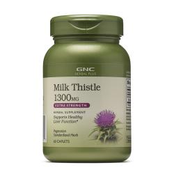 Gnc 밀크 씨슬 1300mg 엑스트라 스트렝스 캐플렛 60개입 1개