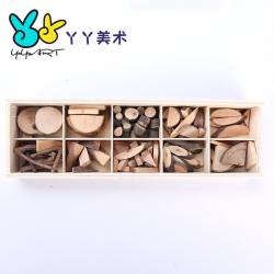 종합쇼핑mall 장식소품재료 나뭇가지 마른 천연 조각 정원 핸드메이드 독창적 DIY 짧은 원목 편 선물 룩, 숏 원목케이스 마른 나뭇가지