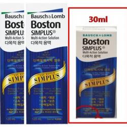 바슈롬 보스톤 심플러스120mlx2개 Rgp드림렌즈 관리용액 심플러스 30ml 샘플 증정 2개 120ml