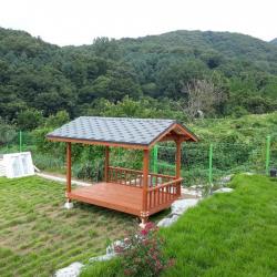 (테이블공장) 3000X1760 90각기둥 원두막 오두막 정자, 무도색