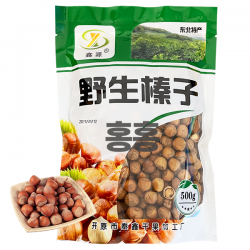 홍홍 중국식품 중국 볶은개암 작은알 소 헤이즐넛 깨금 견과류 500g