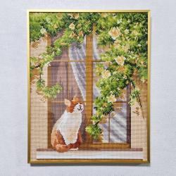 보석십자수 액자 프레임 25x25 30x30 30x40 40x40 40x50 45x60 50x70 알루미늄 17종, 무광 실버