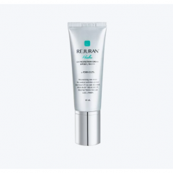 REJURAN 리쥬란 힐러 UV 프로텍션 크림40ml spf50+pa+++, 어둠속에서도 빛나는 광채 선크림, 밀착되는 백탁제로 ,피부톤 피부탄력 개선 ,진정 촉촉 케어, 무색, 1개