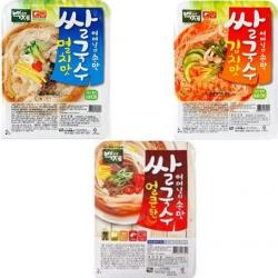 백제 쌀국수 멸치맛 10개+김치맛 10개+얼큰한맛 10개 30개 92g