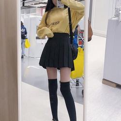 kirahosi 여자 학생 테니스치마 주름치마 스커트 + 스마트스트랩 증정 Fe4iyx